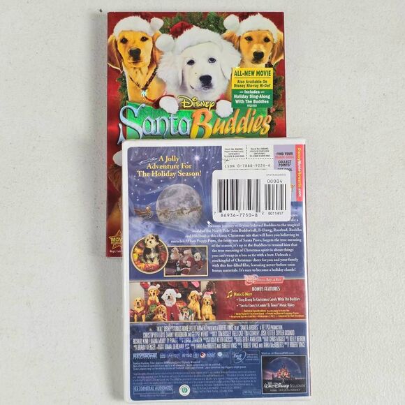 Disney Santa Buddies The Legend of Santa Paws DVD - Picture 3 of 3